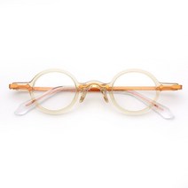 김구안경 알작은 연예인 동그란 패션 아세테이트 라운드 안경테