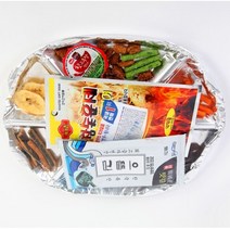 노래방안주 캠핑안주 골프연습장 마른안주 세트 접시안주 마른안주 7종세트 팬션 웰컴안주 모텔 웰컴안주 (사이즈 33*25 종류는 계절에 따라 랜덤 유통기한2~3개월), 30개 세트