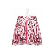 [마크제이콥스] 22SS 키즈 로고 메탈 후드자켓 핑크 W15595 465