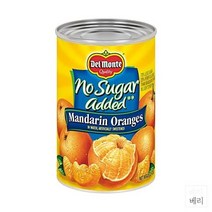 Del Monte Mandarin Oranges in Water 델몬트 마다린 오렌지 무설탕 15oz(425g) 5팩