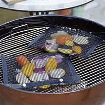 캠핑 구이용 바베큐 쥐포구이 포켓 야채 그릴 캠핑장