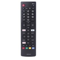 나인틴 -삼성 스마트 TV 리모컨 삼성 용 넷플릭스 프라임 비디오 및 훌루 포함, [01] Black, 01 Black