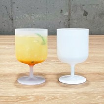 티스카페 무지 포쉬컵 화이트 2개입 (PP) 430ml