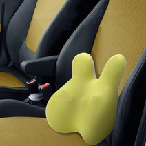전주 럭셔리 지지대 베개 메모리 폼 요추 자동차 사무실 의자 등받이 쿠션 책상, 01 YELLOW