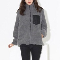 남녀 양털 후리스 1P 커플 플리스 뽀글이 집업 점퍼 280152