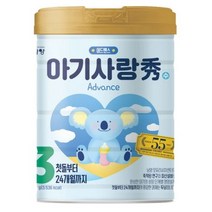 아기사랑수 어드밴스 분유 3단계, 2250g, 1개