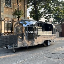 푸드트럭 전체 주방 장비가있는 식품 트레일러 영국의 판매 거리 아이스크림 카트를위한, 없음