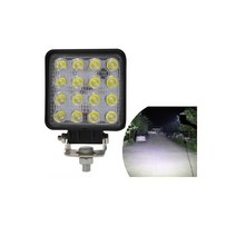 대성부품/LED 48W 사각라이트/12V/24V/G42011/작업등/안개등/16구/16발/화물차/대형트럭/써치등/지게차/포크레인/중장비/농기계/트렉터/덤프/추레라/후미등/차폭등, G42011(48W)