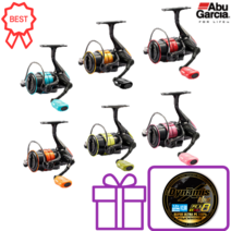 2021신형 아부가르시아 컬러즈 SP 스피닝릴 에깅릴 바다 루어 낚시 릴, 옐로우+다이나미스 8합사, 5000