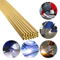 용접봉 황동 인 구리 전극 용접 와이어 납땜 막대 냉장고 납땜 분말 필요 없음, 2.33cmx2mm - 10pcs