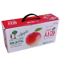 갓따온 국산 사과즙 통째로 마시는 사과 착즙 100mlx 30포
