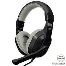 다이소 헤드셋 배그 피파 피시방 게이밍 회의용 어학용 마이크 BEAT, 블루