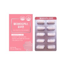 여성 효소 유산균 멀티바이오틱스 포우먼 60캡슐, 1박스