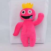 레인보우프렌즈 그린 봉제인형 모델 게임 인형 쿠션 카와이 분홍이 주황이 옐로우 로블록스, 그림과 같다, 로즈핸드 30cm 현물cm