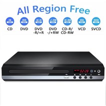 DVD 플레이어 VCD CD 디스크 미디어 플레이어 기계 HDMI AV 출력 원격 USB 마이크 풀 HD 1080P 홈 DVD 플레이어 박스 멀티미디어, 03 EU Standard