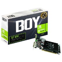 갤럭시 지포스 GT610 갤라즈 BOY D3 2GB LP 그래픽카드, 1개, 선택하세요