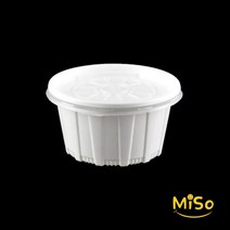 친환경소스용기 친환경소스 105파이중 105파이용기 JH친환경소스 소스용기 105 중 소스포장 밥포장용기 친환경용기 200개세트, 블랙