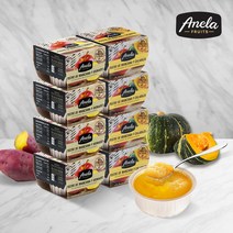 아넬라퓨레 8팩(100gx16개입) 든든야채 단호박 고구마 퓨레, 16개, 8팩 든든야채 A