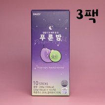 푸룬 밤 10스틱x3개 주스 즙 임산부 유아 노년층 깔라만시 이유식하는아이 다이어트하는분 항산화 소르비톨 프룬 쾌변 식이섬유 비타민C 음료 쥬스 가볍고 상쾌한아침 HACCP 포만감, 30스틱, 20g