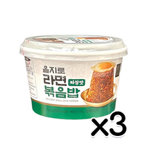 을지로라면볶음밥 짜장맛 즉석용기컵134g x 3개, 134g