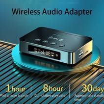블루투스 수신기 송신기 5.0 NFC 스테레오 3.5mm AUX, M6 블루투스 5.0