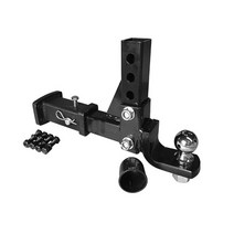 트레일러 견인 장치 승용차 suv 고리 견인볼 1, A.정연한입+조정가능한팔+50mm공+핀