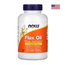 나우푸드 Flaxoil 아마씨유 추출물 1000mg 120베지캡 120일 폴리페놀 리그난, 1개, 기본