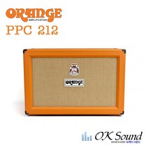 ORANGE PPC212 영국생산 기타캐비넷 120W 2 x 12인치 기타스피커 스피커캐비넷 기타연주용스피커