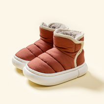 멜앤슈 아동용 플러피 벨크로 방한 털부츠