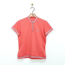 빈티지다온 밀레 밑단 시보리 반집업 반팔티 S