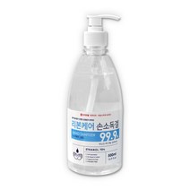 리본케어 손소독제 에탄올 70% 500ml, 손소독겔 1개