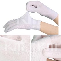 고무장갑용 습진방지 얇은 땀흡수 속장갑 10p 공장 가벼운 습진예방