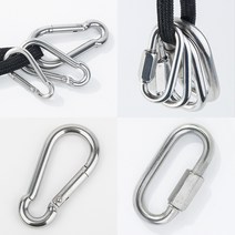 카라비너 퀵링크 키링 등산 캠핑