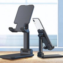 대륙의실수 태블릿 핸드폰 거치대 스탠드형, 핑크(거울)