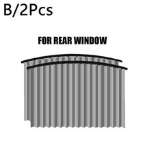 차박커튼 차량커튼 캠핑카커튼 차량암막커튼 아기차량햇빛가리게범용 자동차 양산 자기 사이드 윈도우 커튼, 02 2pcs rear window B