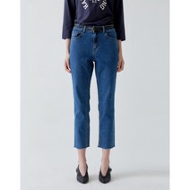 [헤지스레이디스] [헤지스 여성] [22FW] HSPA2C801N2 네이비 면혼방 일자핏