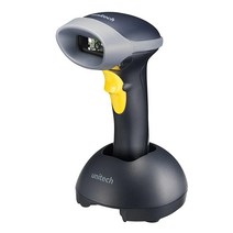 Unitech America MS842P 2D 이미저 바코드 스캐너 고밀도 2.4G 무선 거치대 포함 휴대폰 화면 스캔 쿠폰 읽기 모바일 결제 모바일 티켓팅 MS84