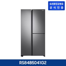 [KT알파쇼핑]삼성 양문형 냉장고 846L(RS84B5041G2), 메탈실버