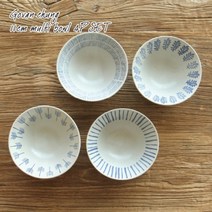 위awsm_고반 청 다용도볼 11cm 4P SET 식기접시 도볼 심플 샐러드 주방 화이트 레스토랑보울 디저트 가정용 샐러드볼 접대 용볼♥awssome, ♥awssome!!