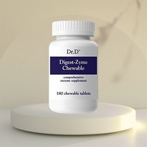 다이제스트자임 츄어블 180정 펩티다아제 아밀레이스 말테이스 라이페이스