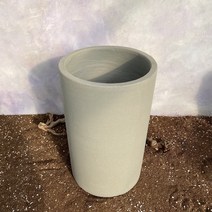 테라조 그레이 화분 26cm, 1개