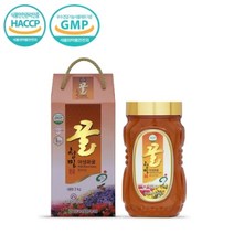 양봉농협 [양봉농협]등급있는 청밀 야생화꿀 2kg/HACCP인증, 1개
