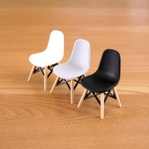 인테리어소품 미니어쳐 의자 장식품, 블랙