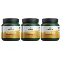 Swanson 스완슨 트레할로스 트레할로오스 저감미당 대체당 100% Trehalose 454g 3개