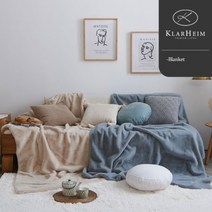 클라르하임 코지룸 극세사 담요 S 2컬러
