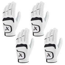 기어엑스 남자 프로 OT63 왼손 올양피 골프장갑 흰색 4장