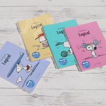 모비딕파워 [모비딕파워] 문구팬시쇼핑몰 포켓다이어리북 어린이노트 메모노트패드 10대학생노트, 아★ 나카바야시 B5 26공 루즈리프 스누피 바인더노트, 아★ 블루 B