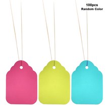 100pcs 식물 레이블 재사용 가능한 화분에 심은 꽃 쉽게 청소 농장 식별 도구 방수 표지판 표시 정원 매달려 태그, 7x5cm