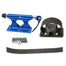 차량용 자전거 캐리어 거치대 MTB 도로 보관 운송 프론트 포크 마운트 홀더 랙 알루미늄 합금 자동차 지붕 퀵 릴리스 고정 클램프, [02] B
