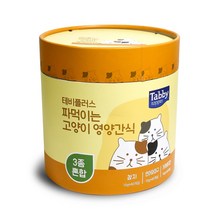테비플러스 짜먹이는 츄르 10g 120개입 고양이 영양간식, 참치/연어와대구/가리비와치킨
